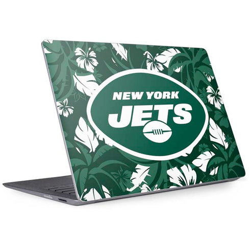 NFL New York Jets Tropical Print Surface Laptop 2 Skin